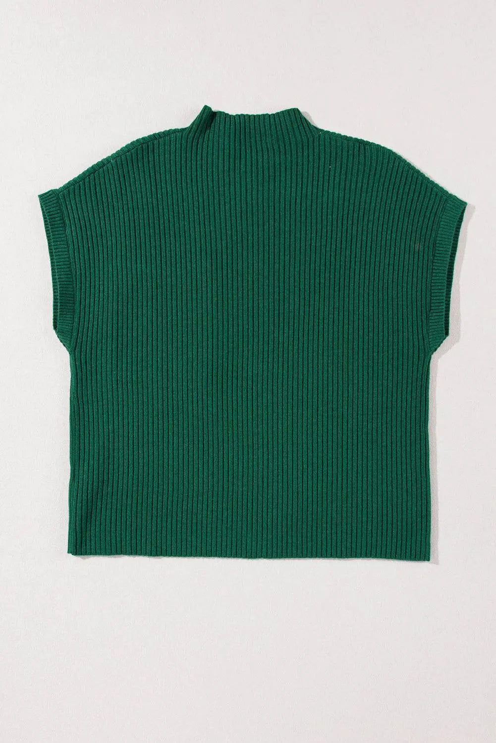 Oatmeal Patch Pocket Ribbed Knit Sweater - IVORYNN