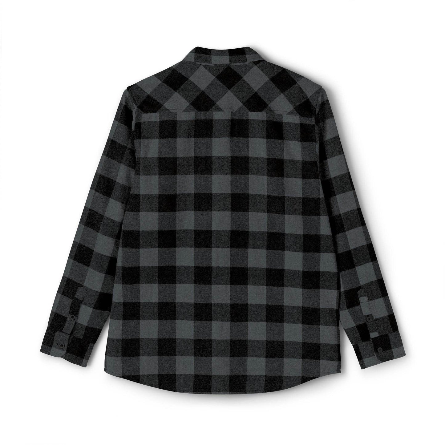 Plaid Women Luxury Flannel Shirt - Charcoal Heather - IVORYNN