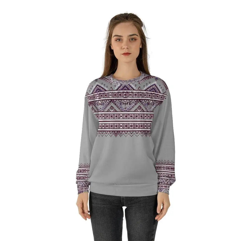 Ribbed Cuffs Warm Midweight Sweater - IVORYNN