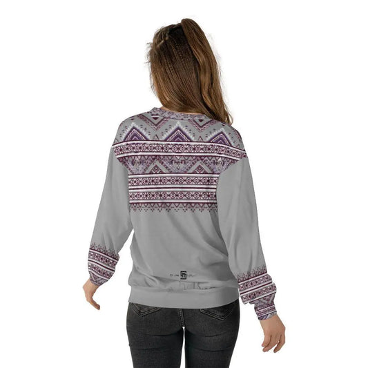 Ribbed Cuffs Warm Midweight Sweater - IVORYNN