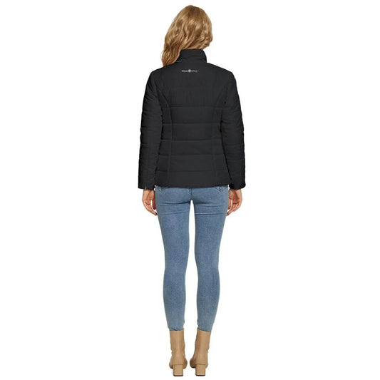 Royal Look Black Puffer Jacket - IVORYNN