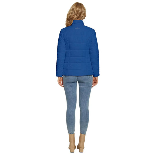 Royal Look Blue Puffer Jacket - IVORYNN
