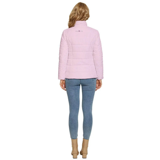 Royal Look Pink Puffer Jacket - IVORYNN