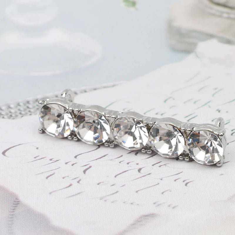 Shoelaces Clips Decoration Shiny Rhinestones