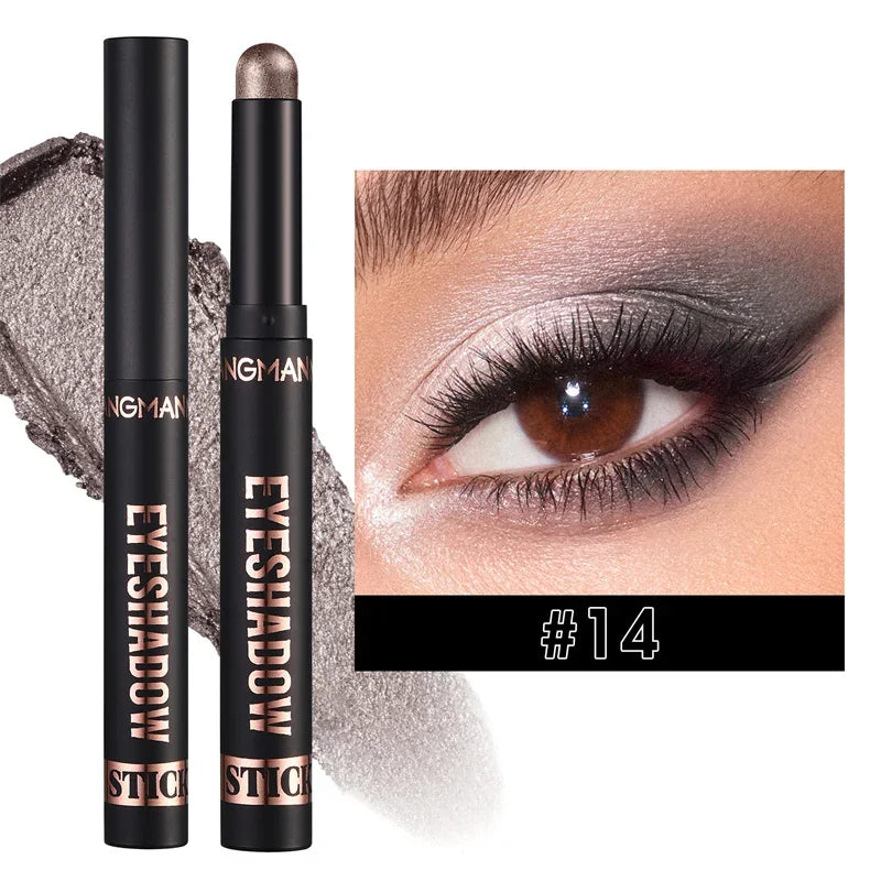 8 Color Waterproof Glitter Eyeshadow Pen