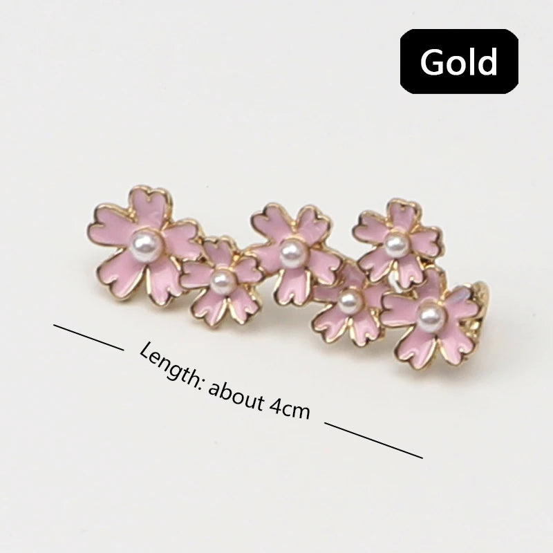 Shoelaces Clips Decoration Shiny Rhinestones