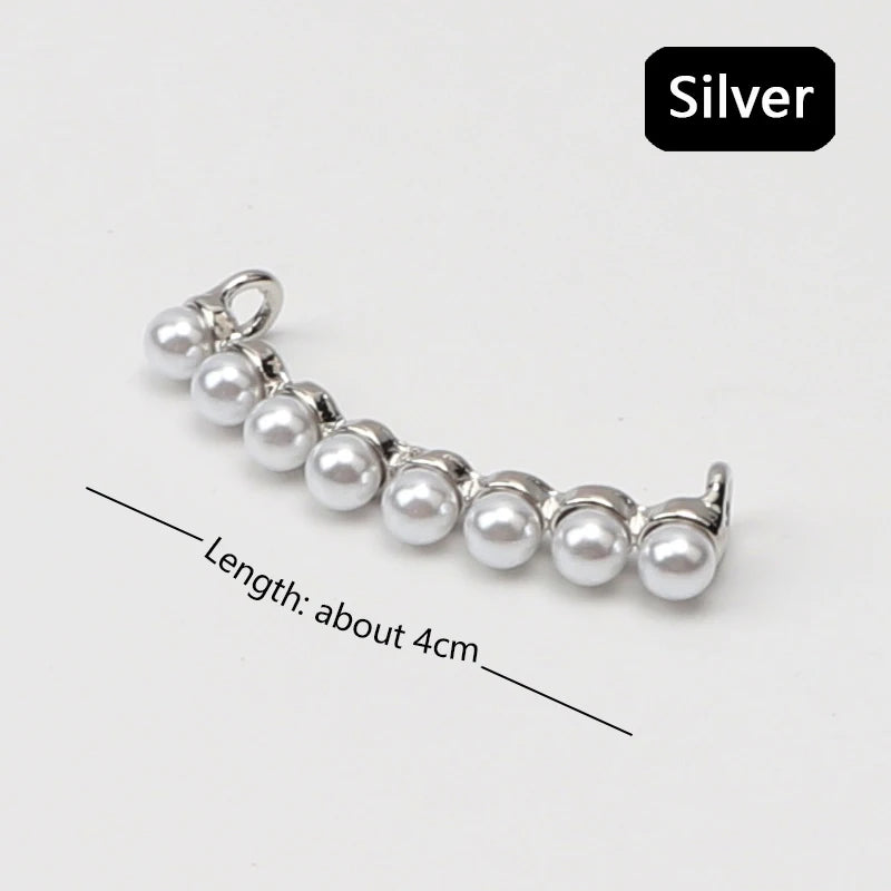 Shoelaces Clips Decoration Shiny Rhinestones
