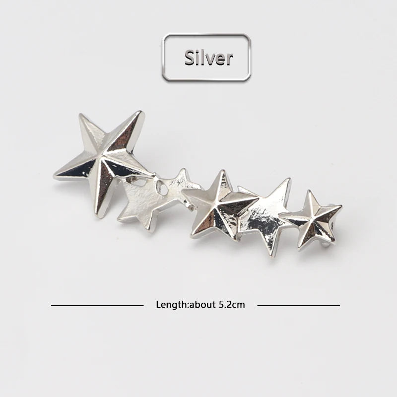 Shoelaces Clips Decoration Shiny Rhinestones