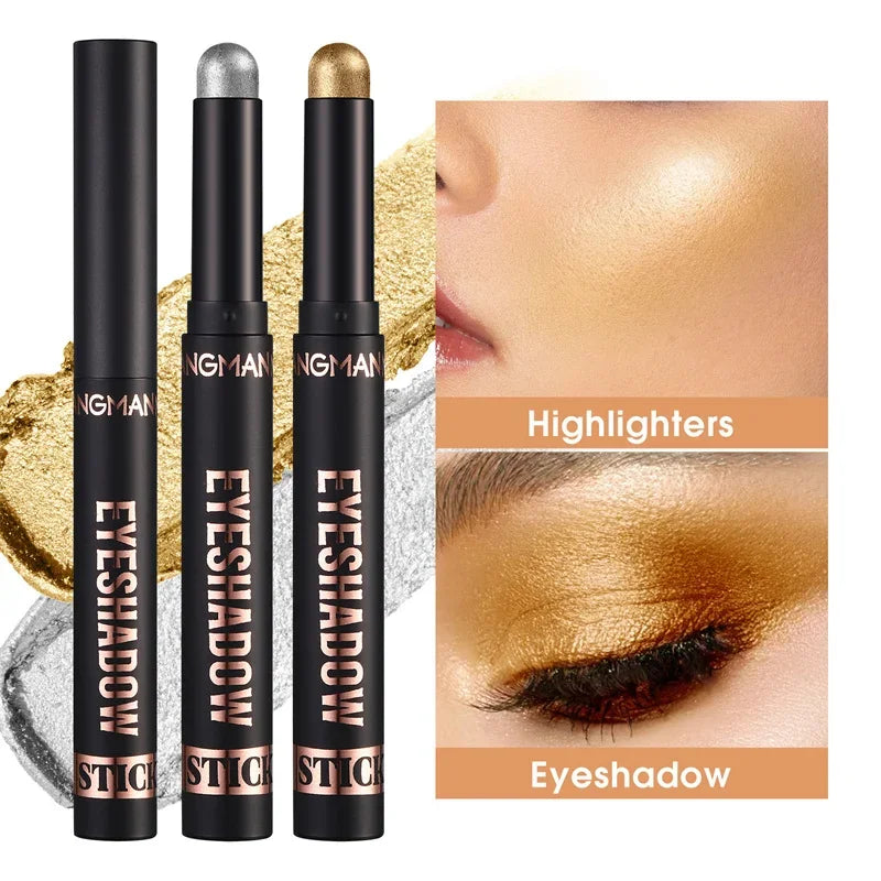 8 Color Waterproof Glitter Eyeshadow Pen
