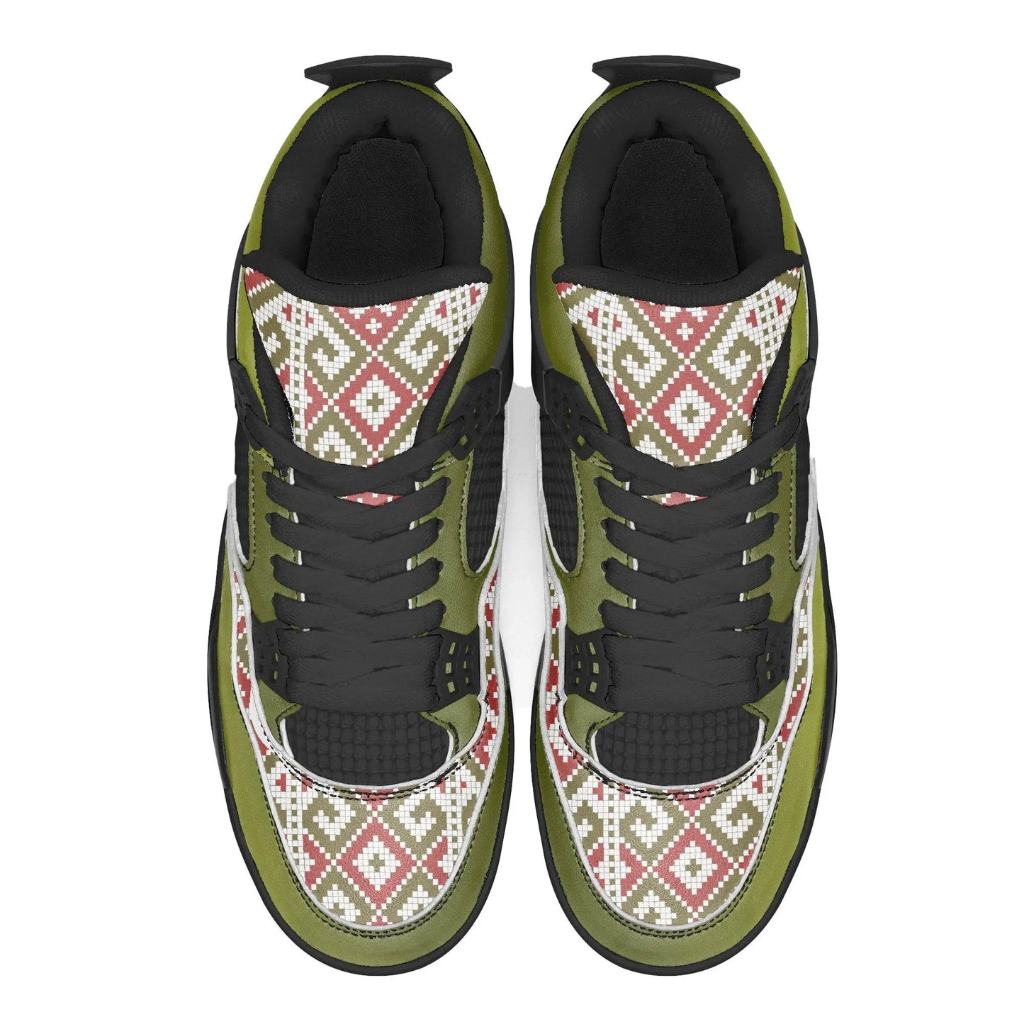 Squarz decoration Basketball Olive Sneaker - IVORYNN