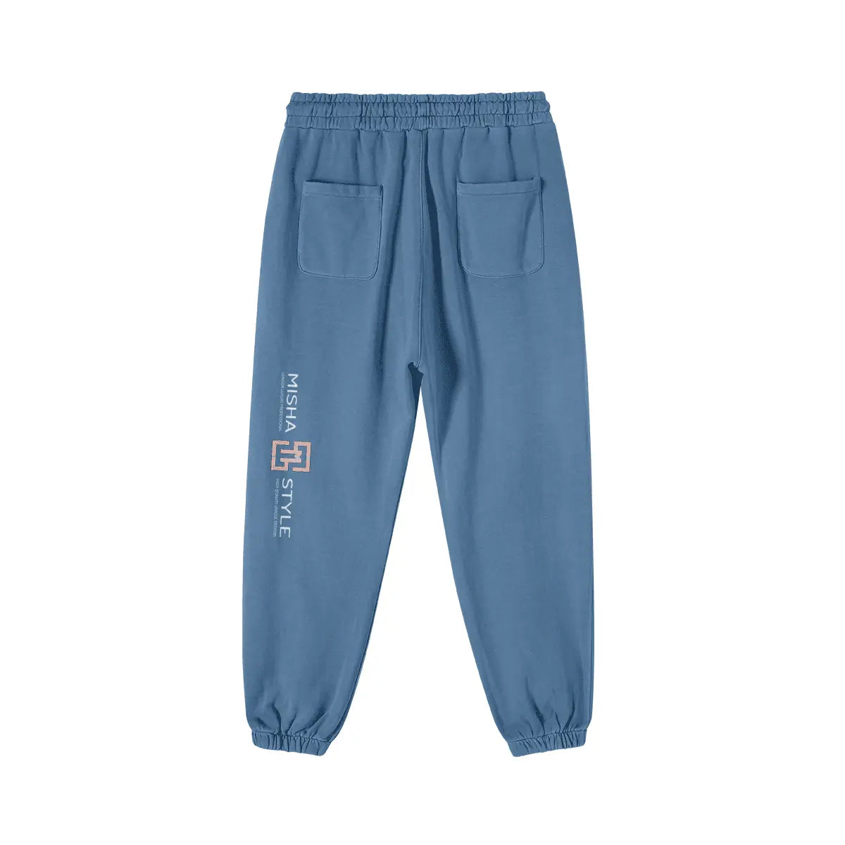 Super Heavyweight State Blue Washed Baggy Sweatpants - IVORYNN