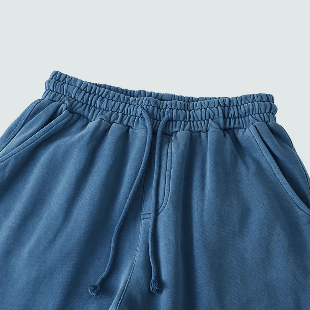 Super Heavyweight State Blue Washed Baggy Sweatpants - IVORYNN