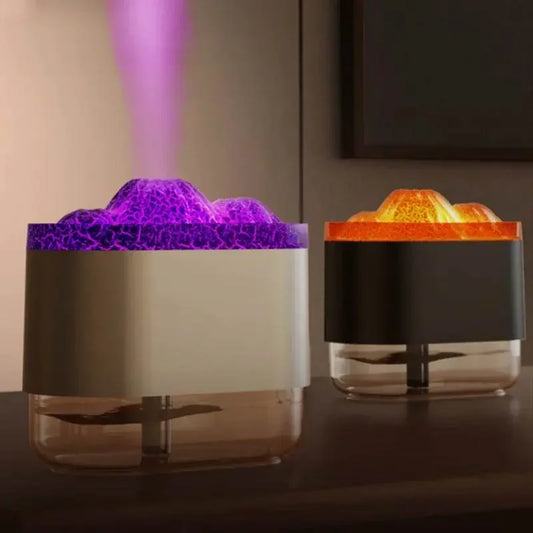 USB Volcano Air Humidifier Aromatherapy 300ML - IVORYNN