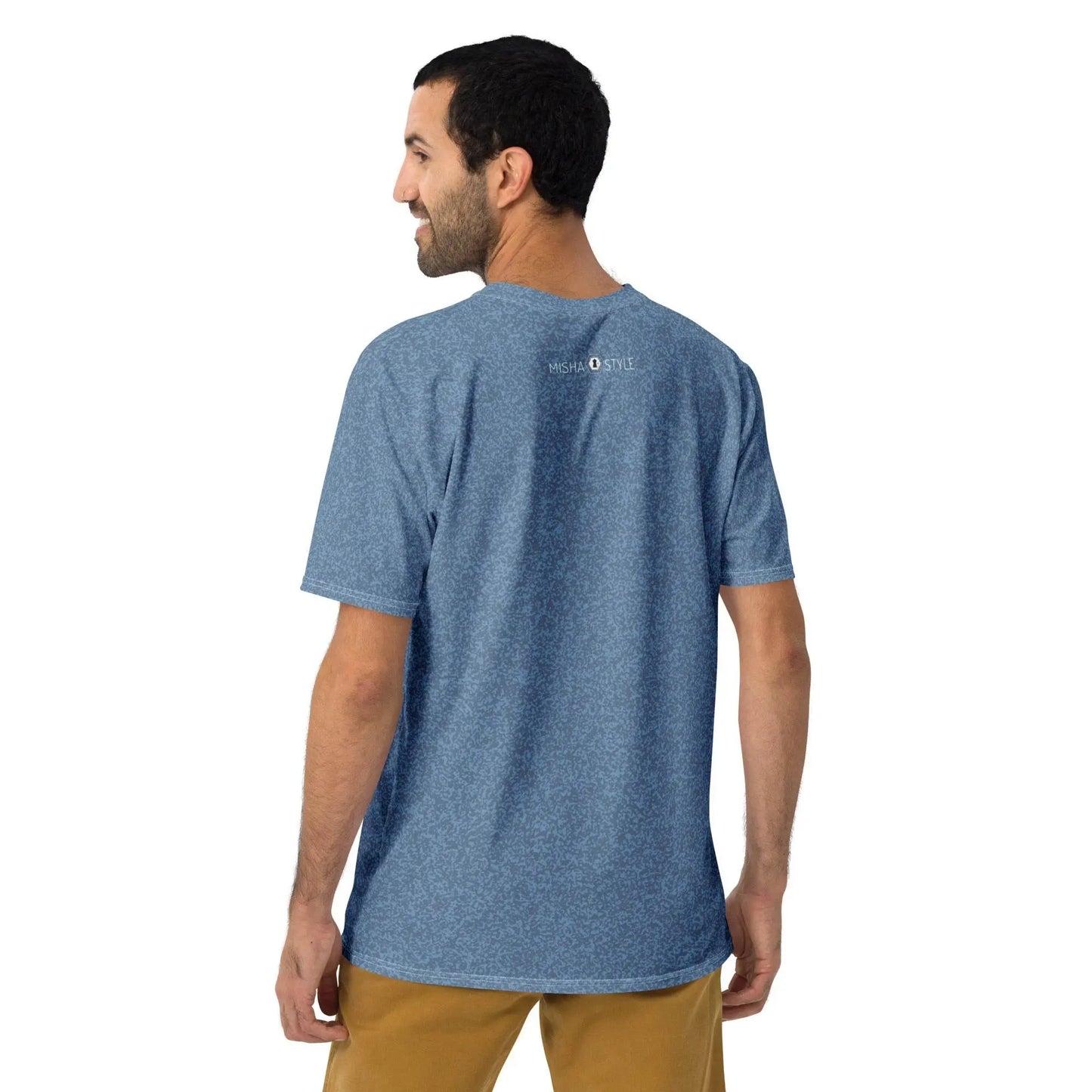 Unique Air Superiority Blue Men T-Shirt - IVORYNN