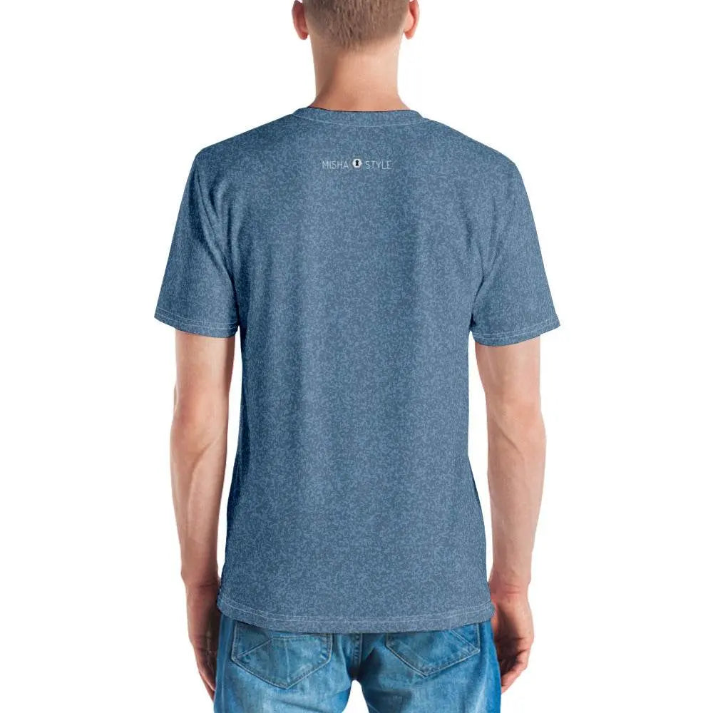 Unique Air Superiority Blue Men T-Shirt - IVORYNN