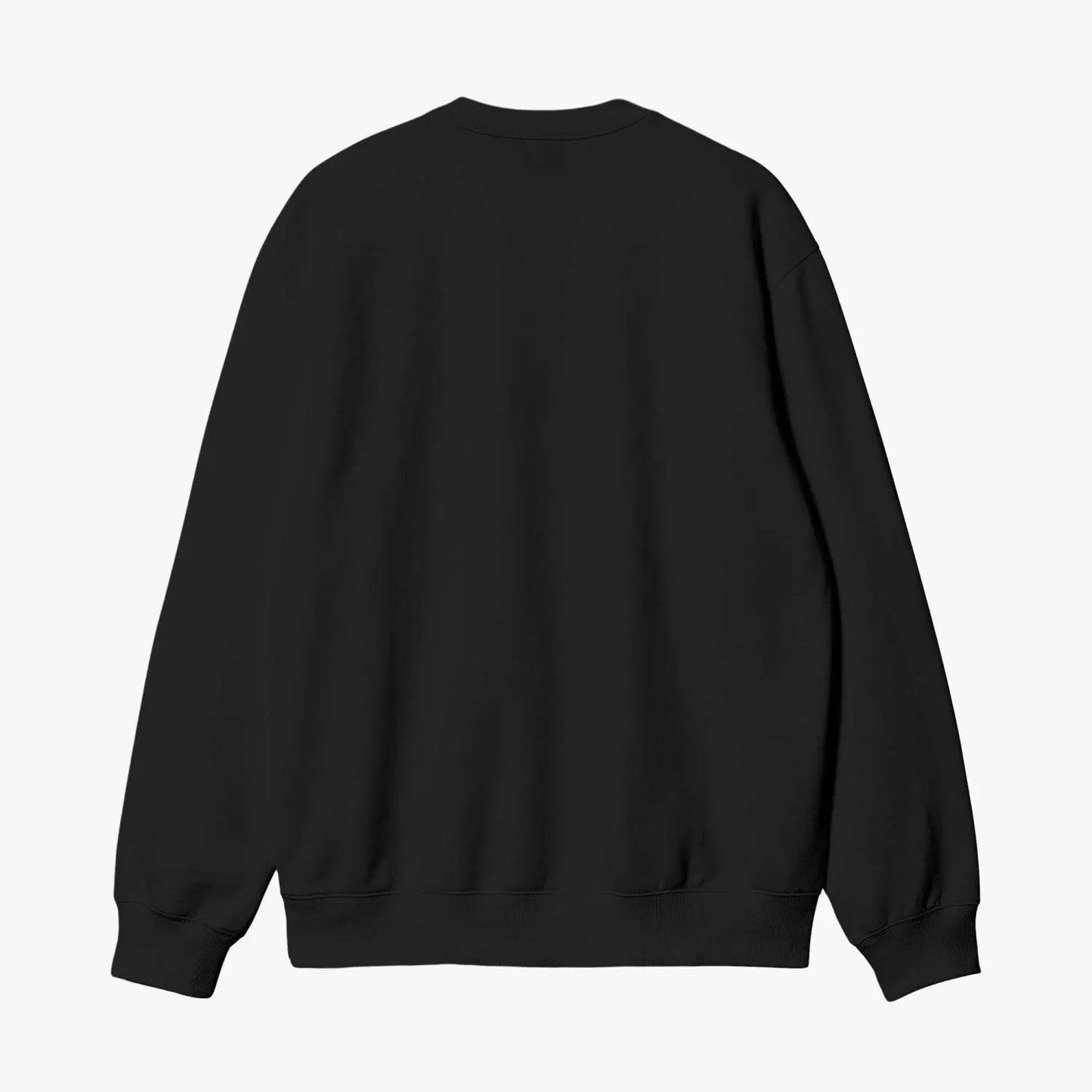 Unisex Garment-Dyed Deep Gray Sweatshirt - IVORYNN