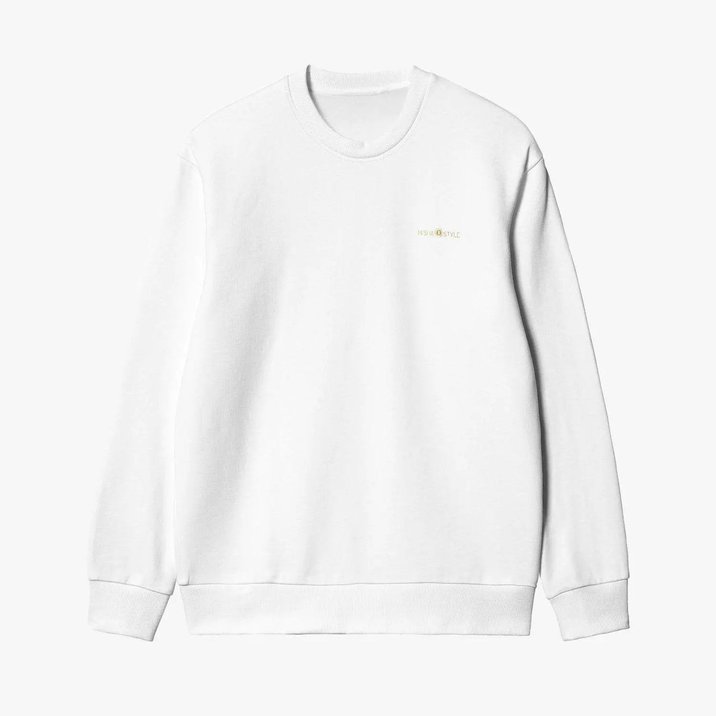 Unisex Garment-Dyed Deep Gray Sweatshirt - IVORYNN