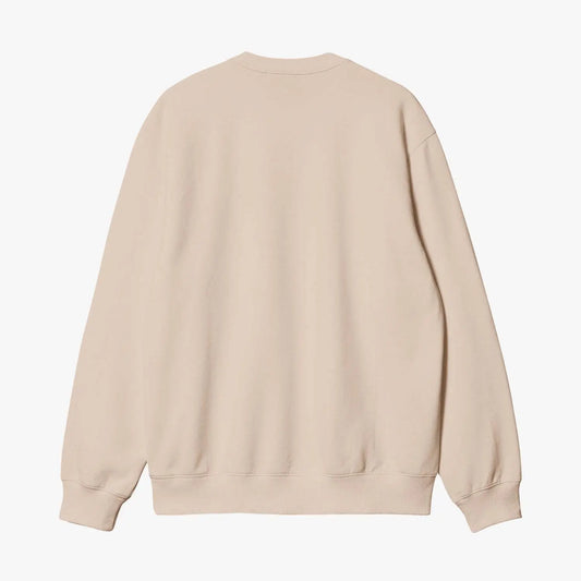 Unisex Garment-Dyed Khaki Sweatshirt - IVORYNN