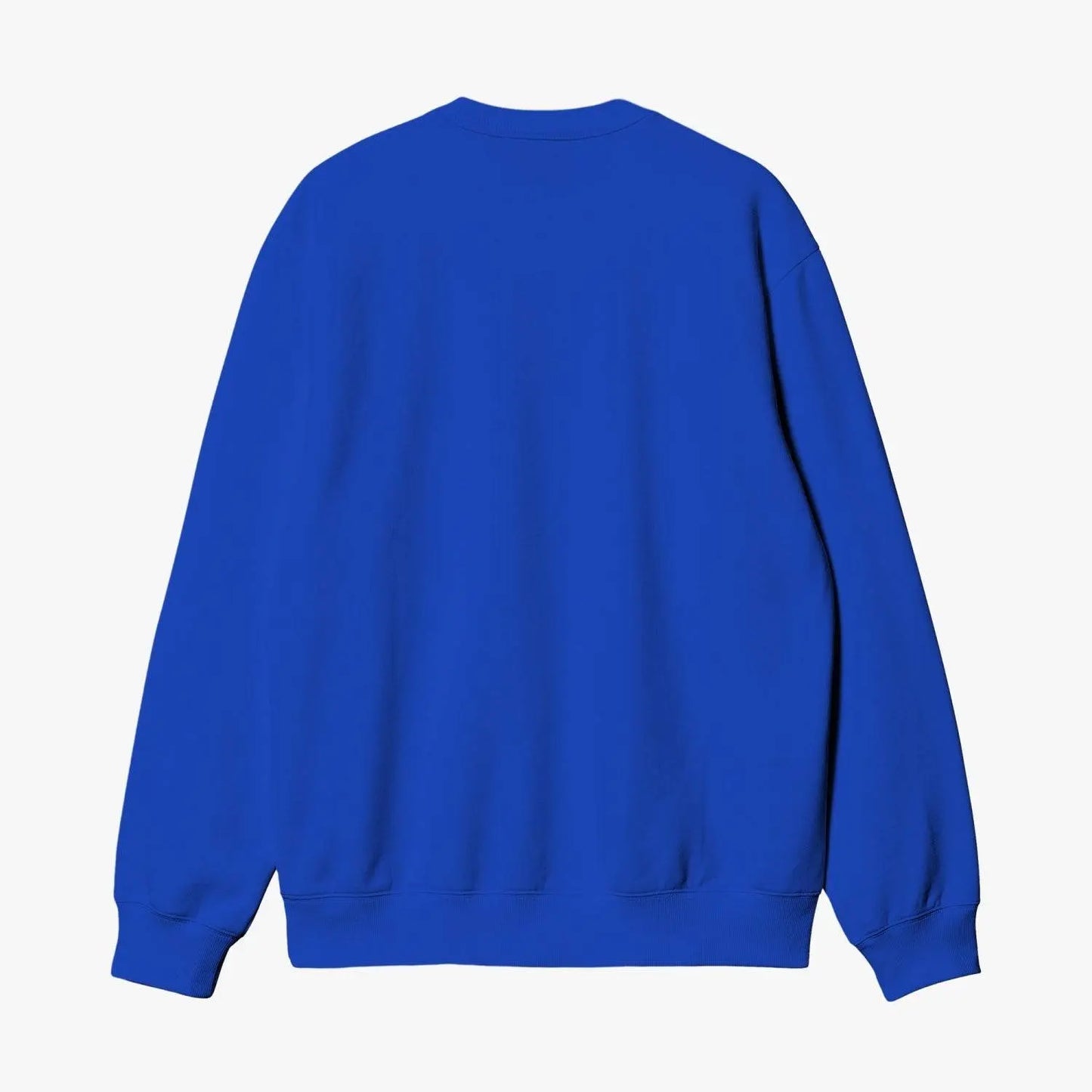 Unisex Garment-Dyed Navy Blue Sweatshirt - IVORYNN