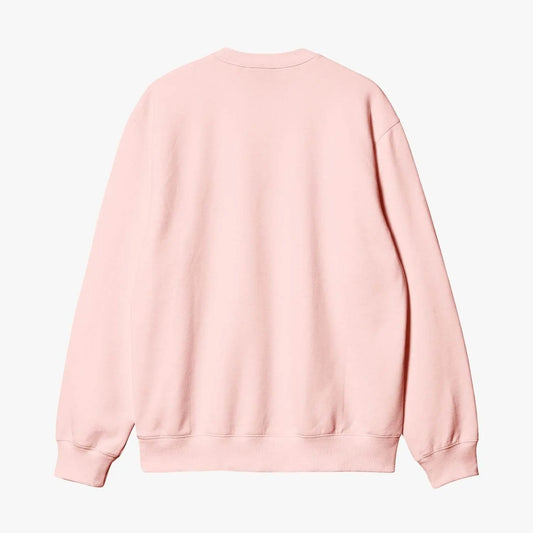 Unisex Garment-Dyed Pink Sweatshirt - IVORYNN