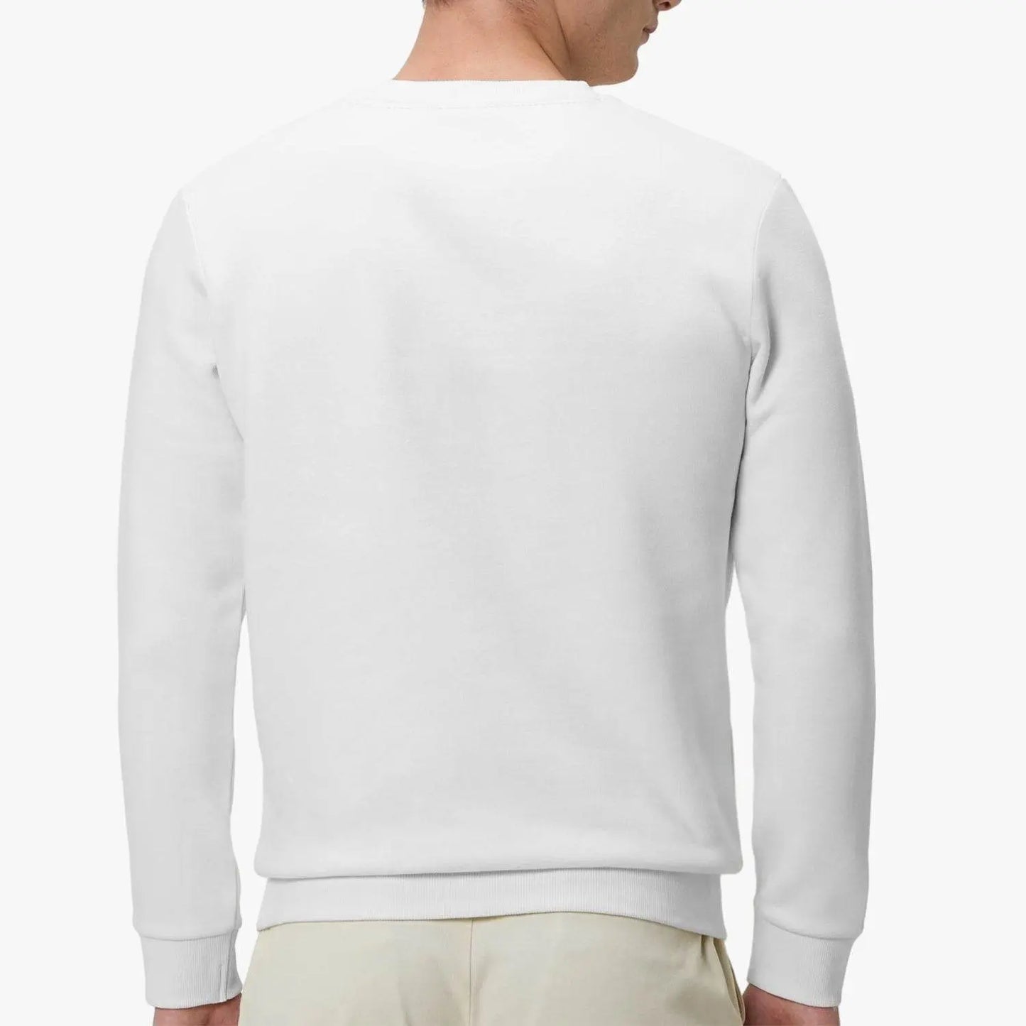 Unisex Garment-Dyed White Sweatshirt - IVORYNN