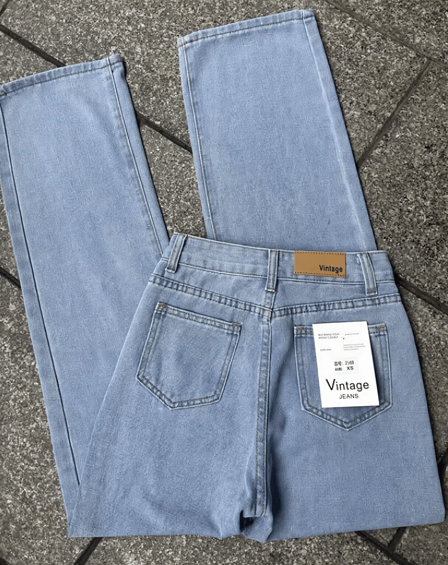 Vintage Casual Wide Leg Summer Jeans - IVORYNN