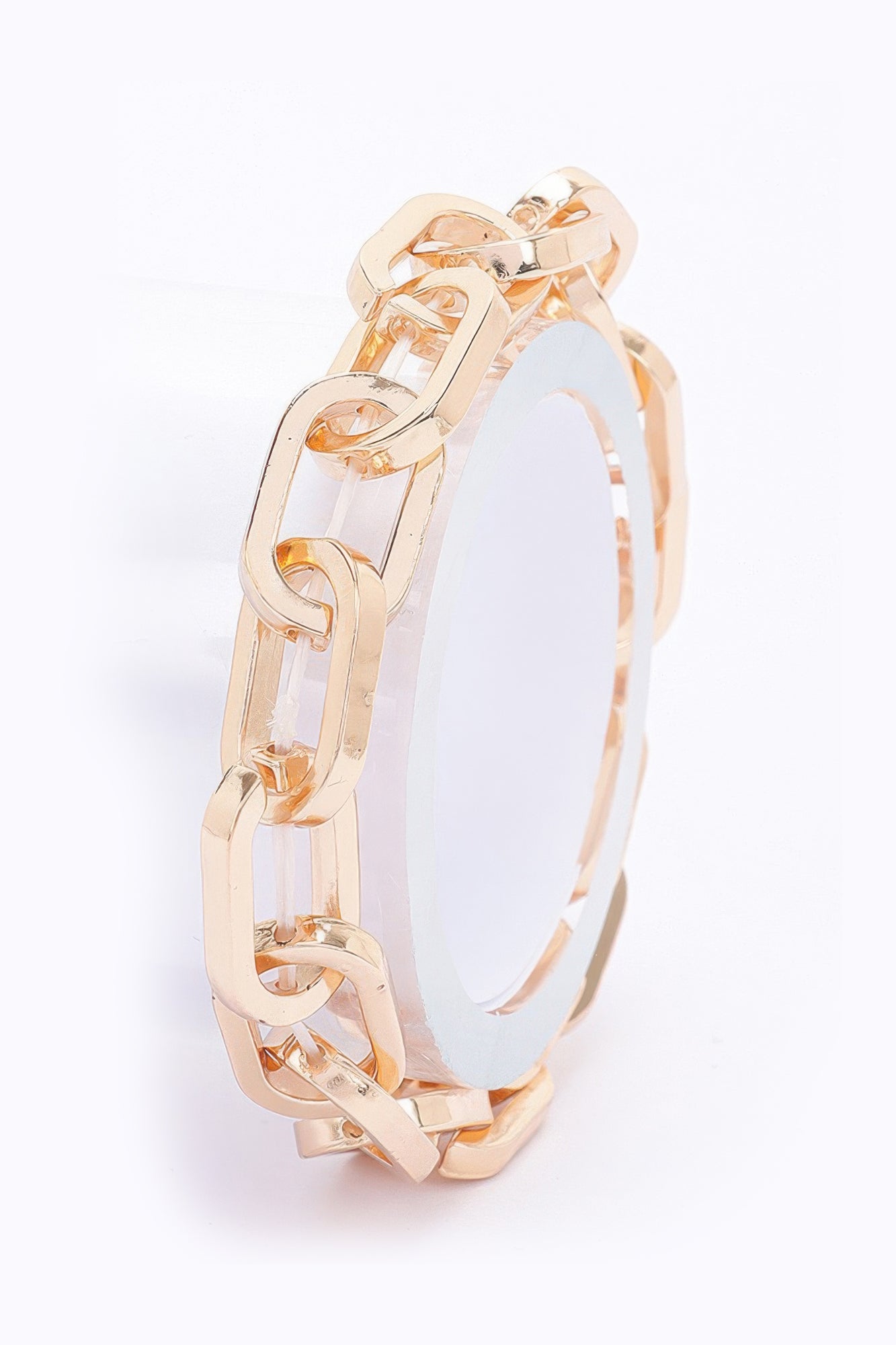 Alloy Casting Chain Bracelet