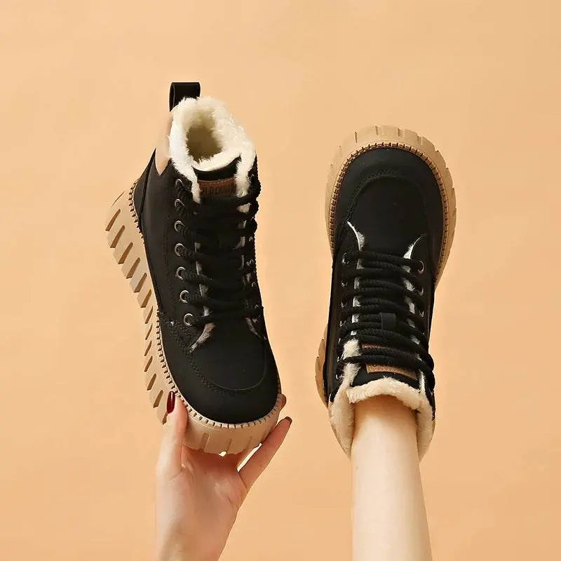 Warm Anti-Slip Thick Comfortable Snow Boots - IVORYNN
