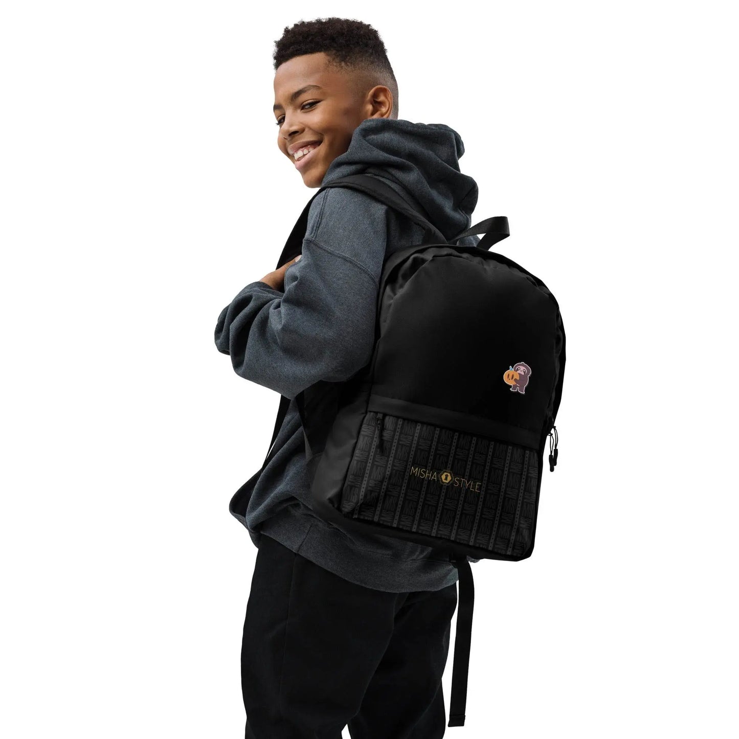 Waterproof Sports Activities Black Backpack - IVORYNN