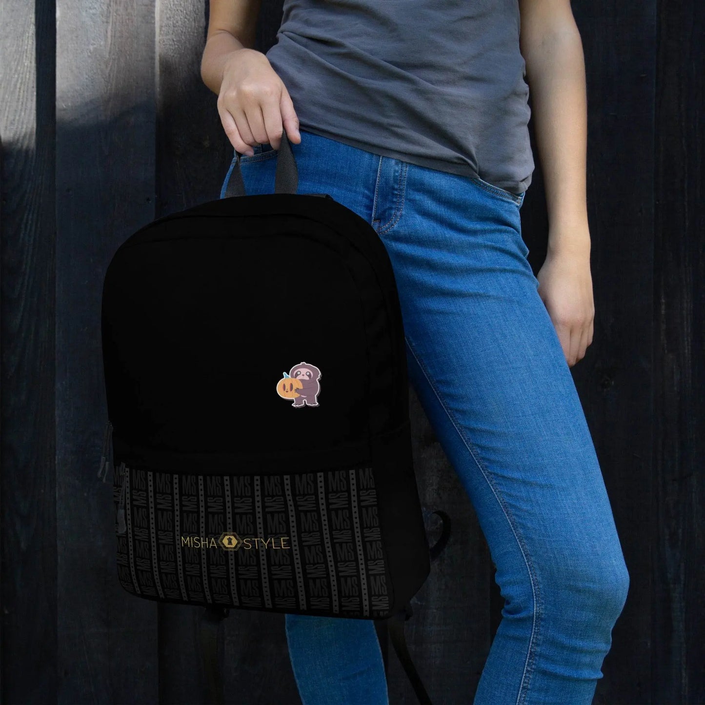 Waterproof Sports Activities Black Backpack - IVORYNN