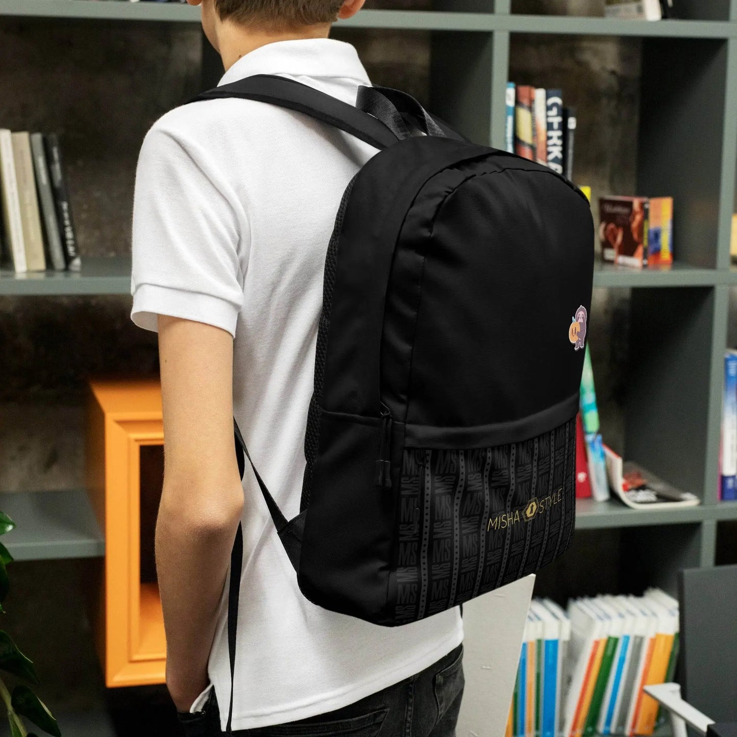 Waterproof Sports Activities Black Backpack - IVORYNN