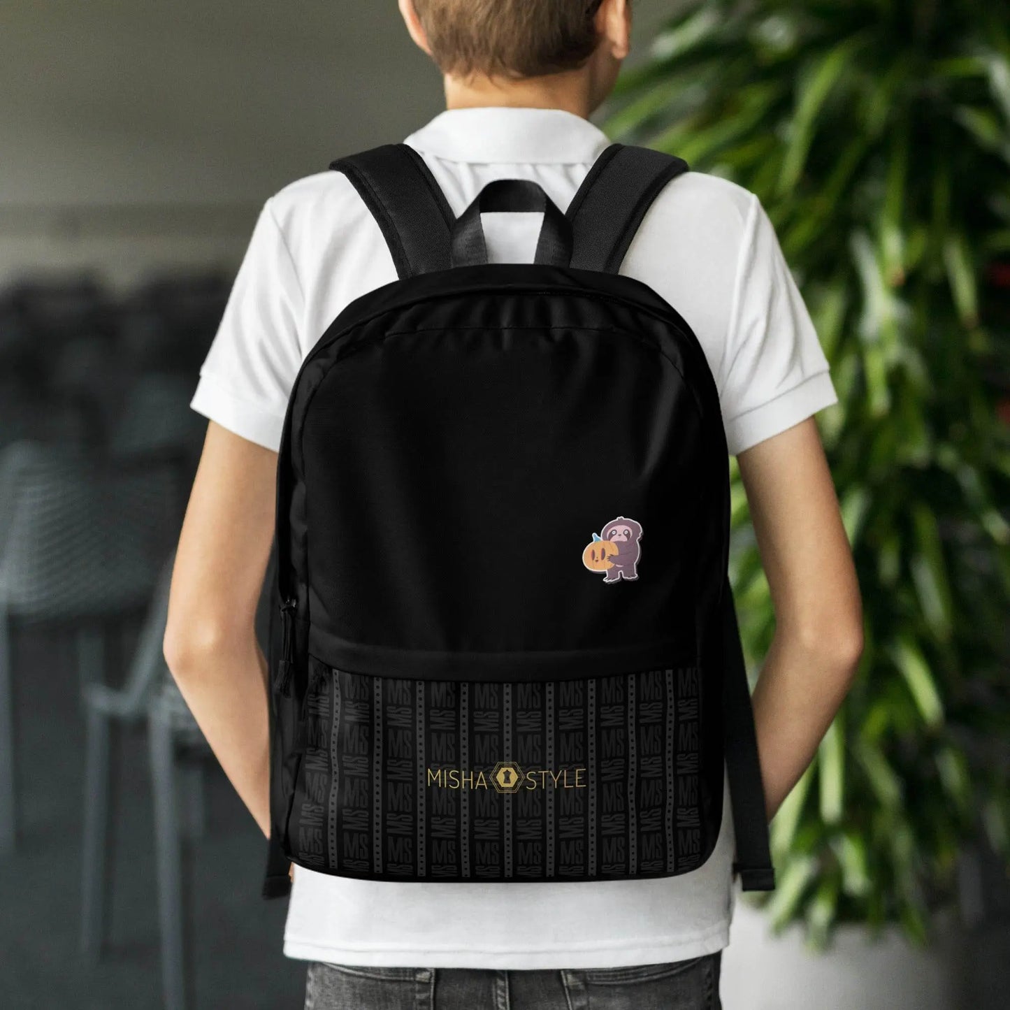 Waterproof Sports Activities Black Backpack - IVORYNN