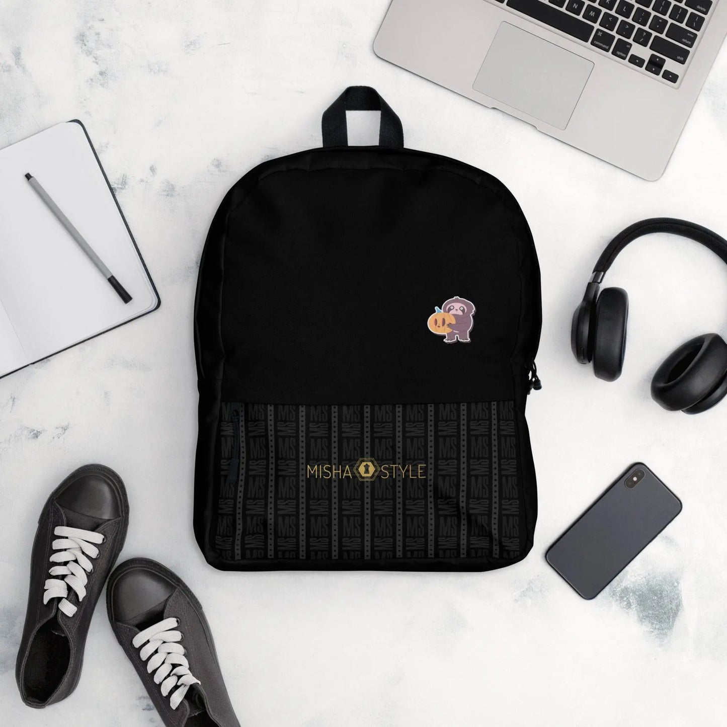 Waterproof Sports Activities Black Backpack - IVORYNN