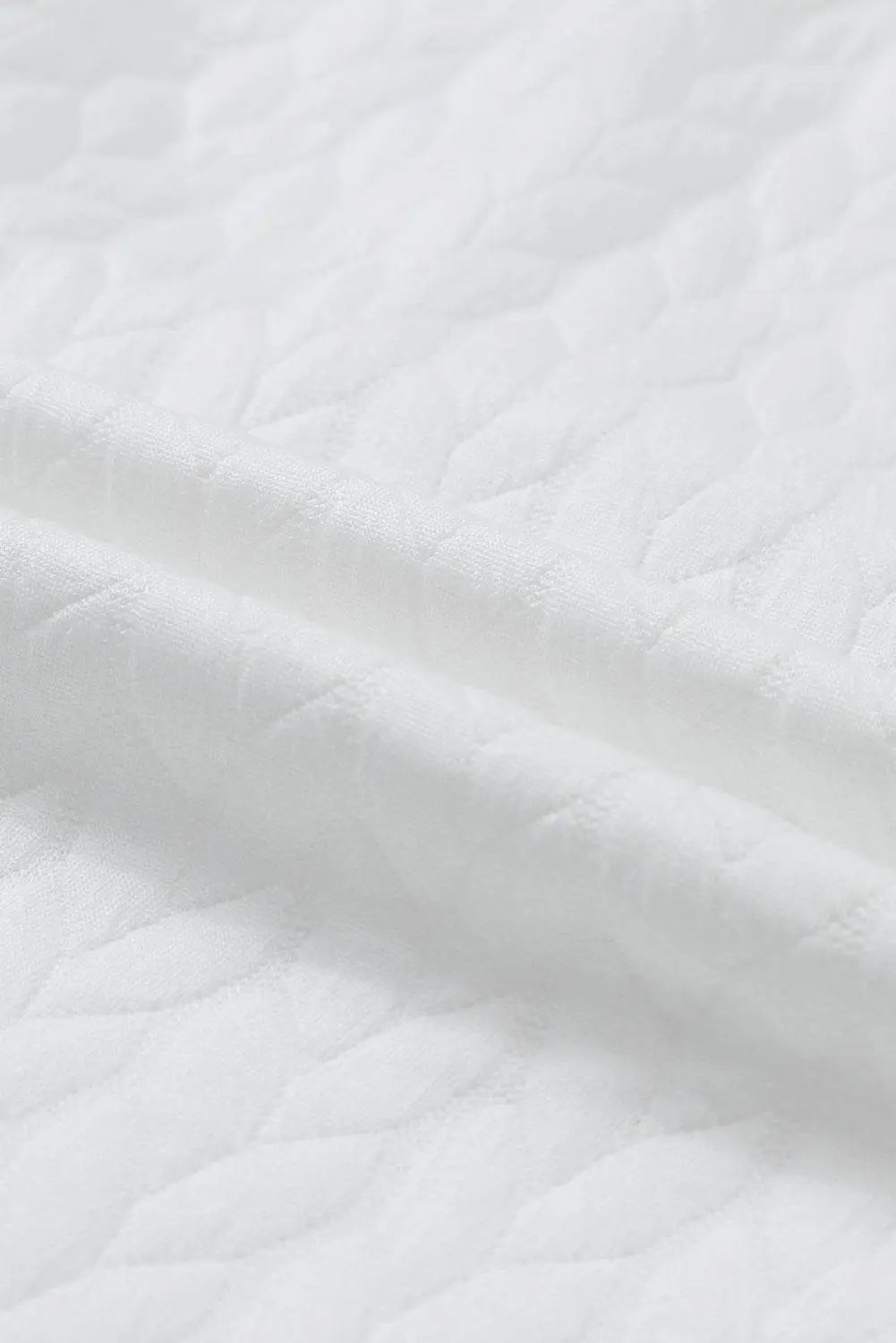 White Merry and Bright Quilted Sweatshirt - IVORYNN