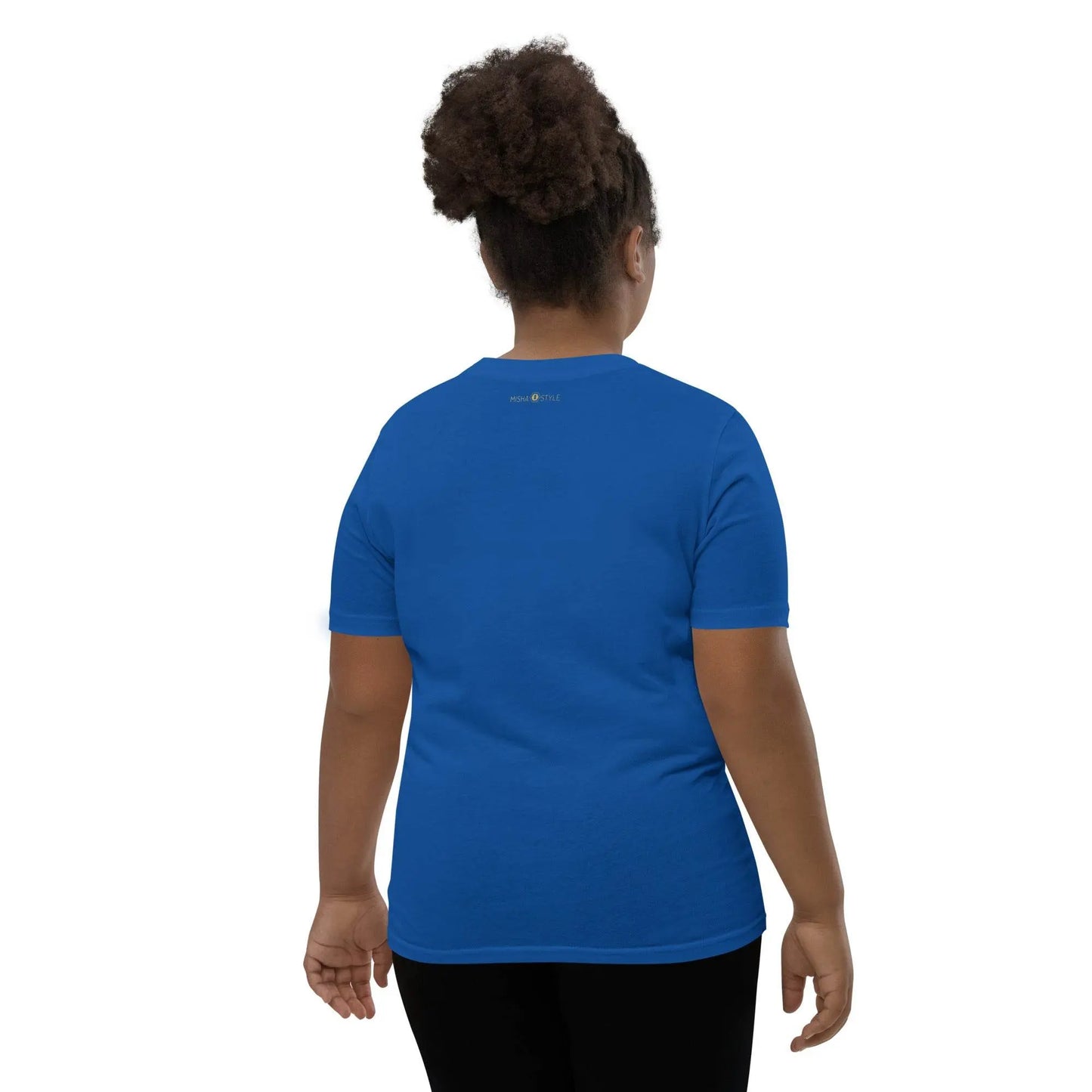 Youth Short Sleeve Blue T-Shirt - IVORYNN