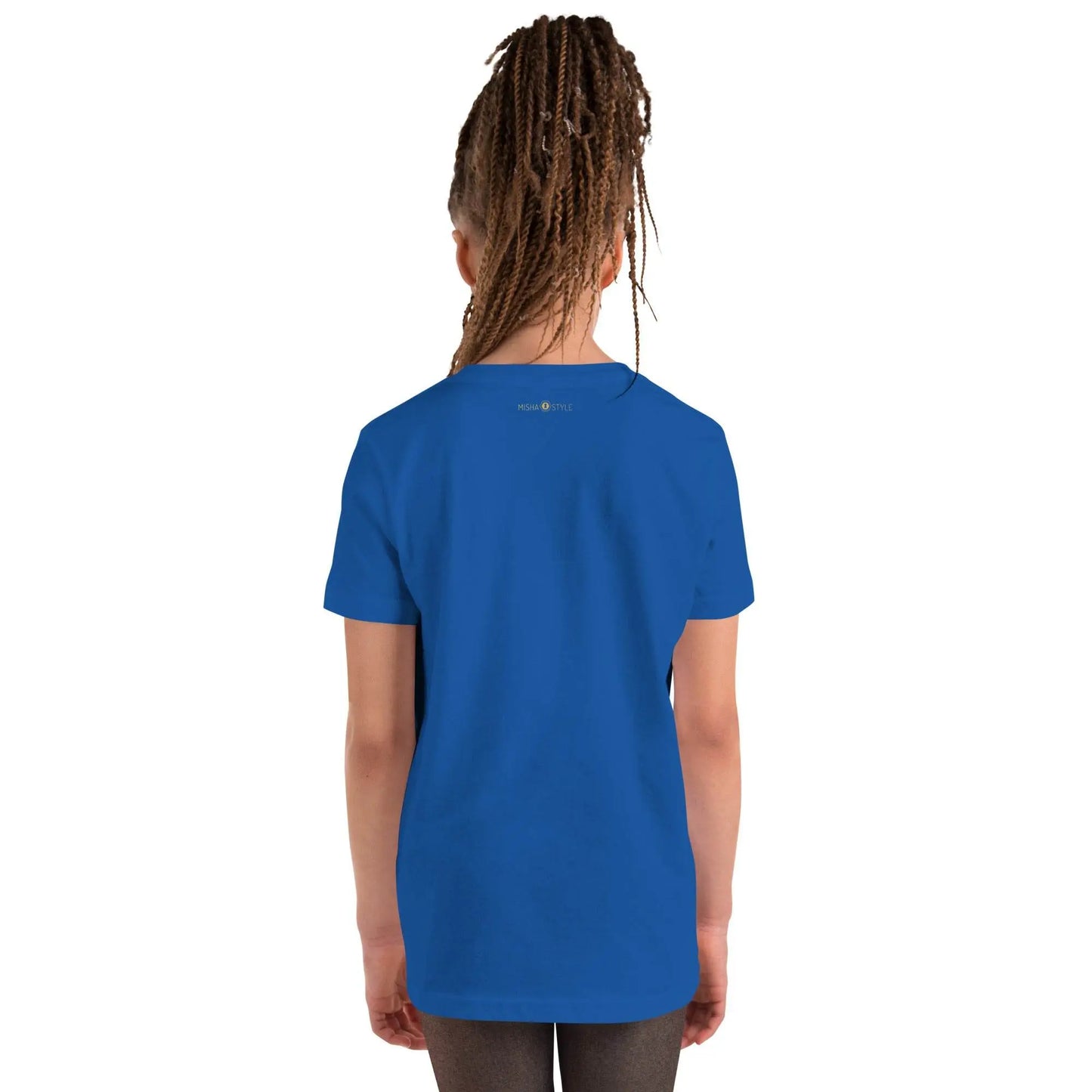 Youth Short Sleeve Blue T-Shirt - IVORYNN