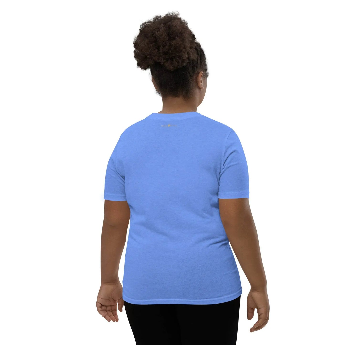 Youth Short Sleeve Blue T-Shirt - IVORYNN