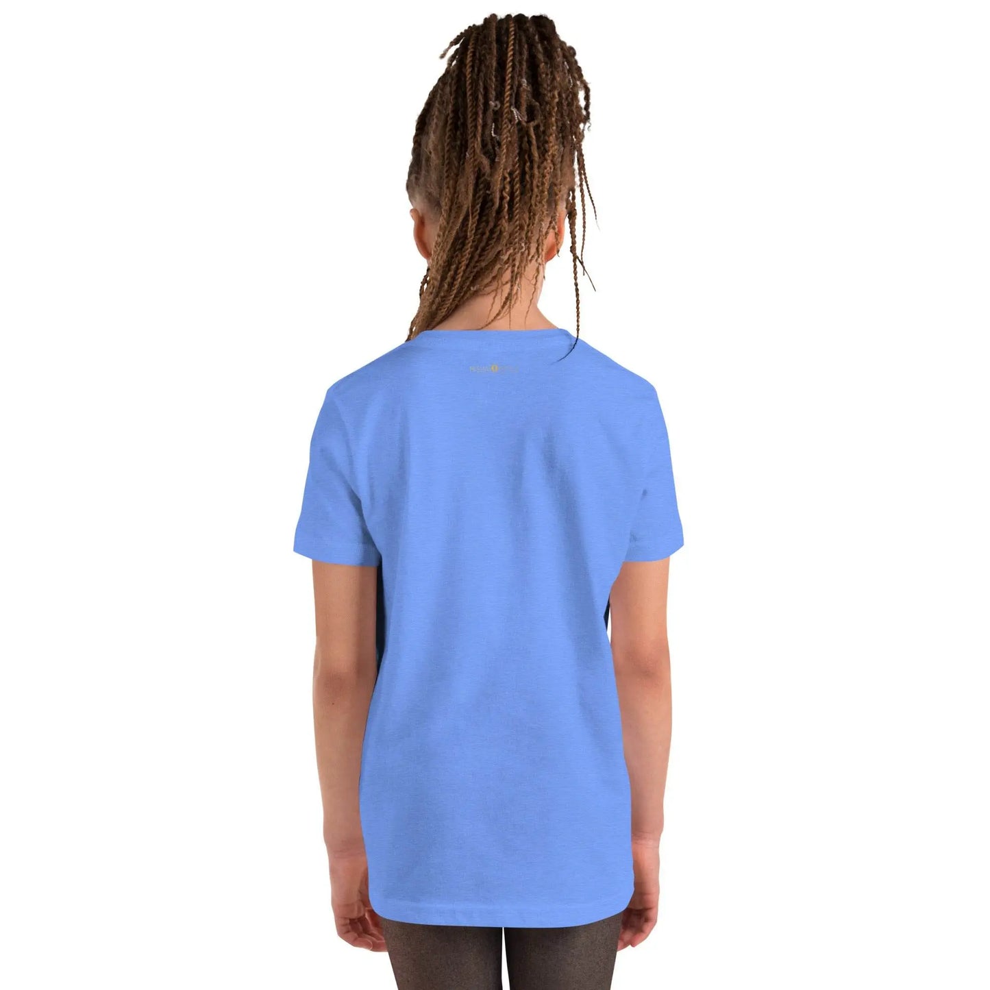 Youth Short Sleeve Blue T-Shirt - IVORYNN