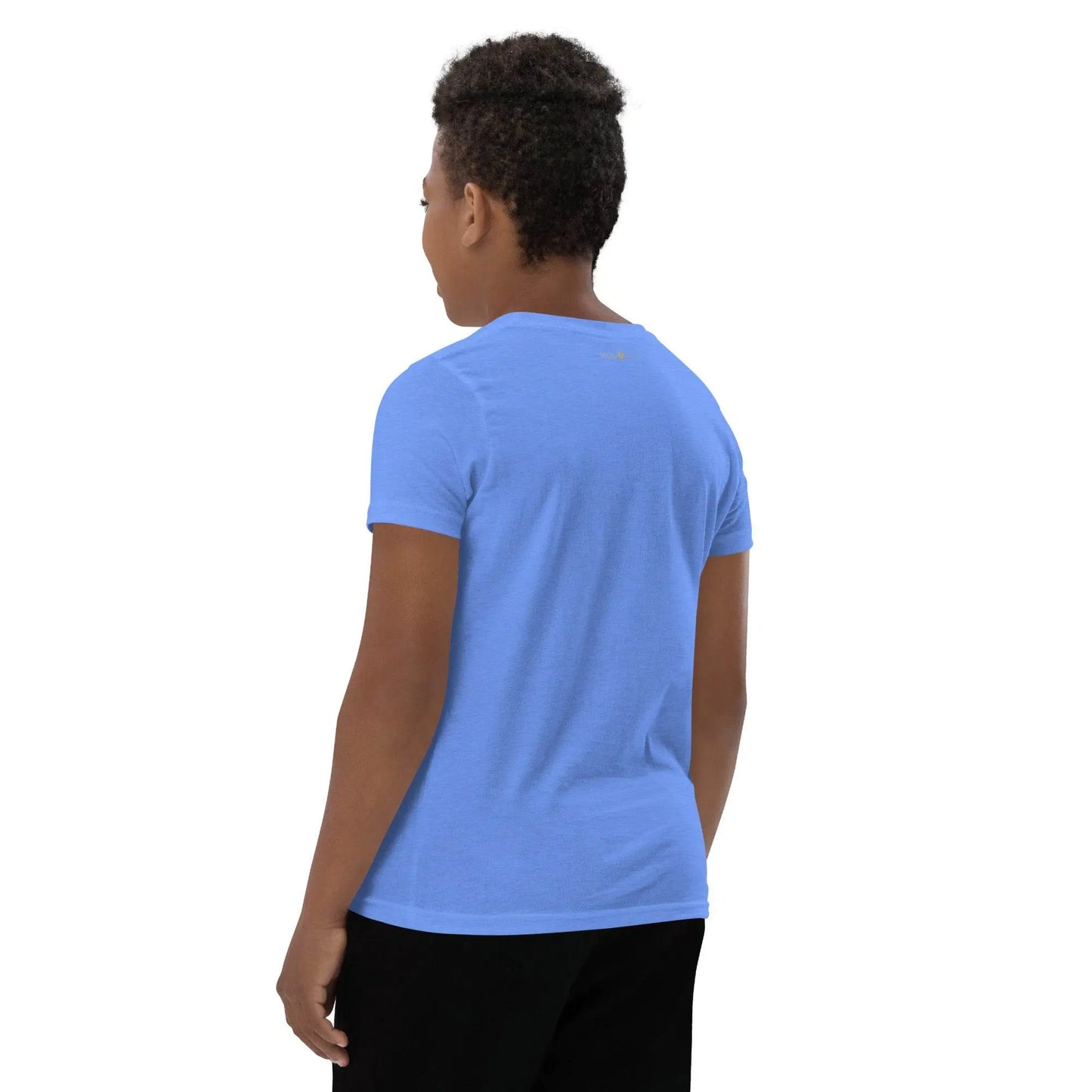 Youth Short Sleeve Blue T-Shirt - IVORYNN