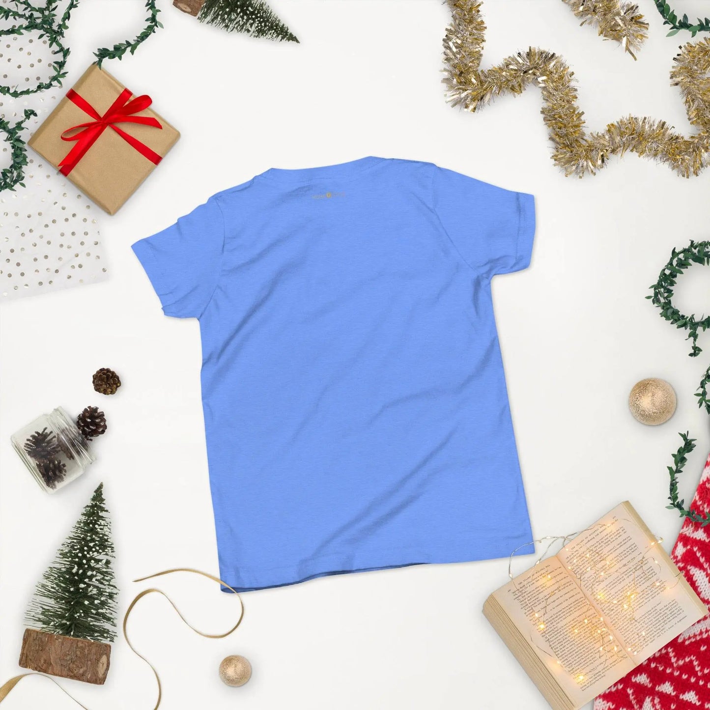 Youth Short Sleeve Blue T-Shirt - IVORYNN