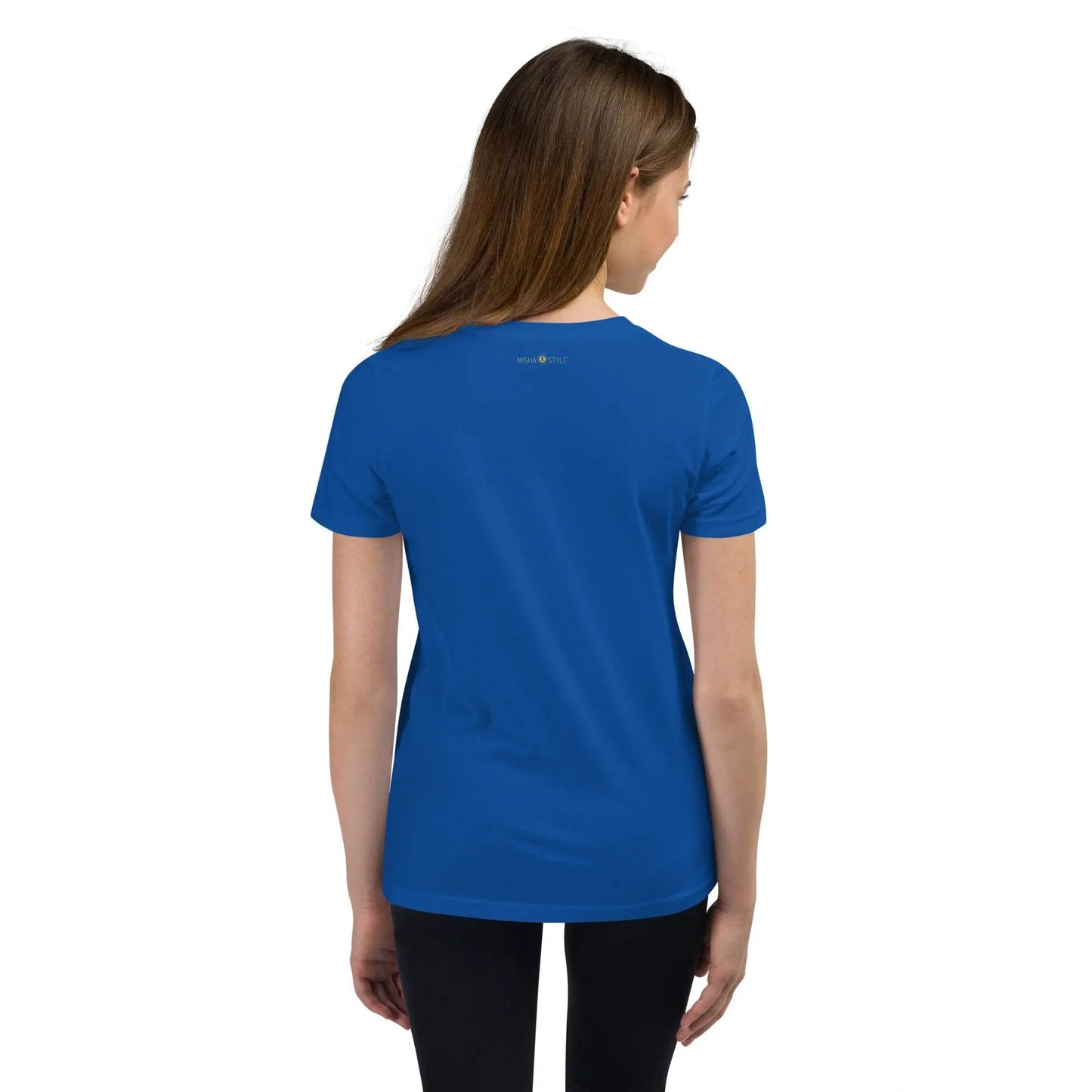 Youth Short Sleeve Blue T-Shirt - IVORYNN