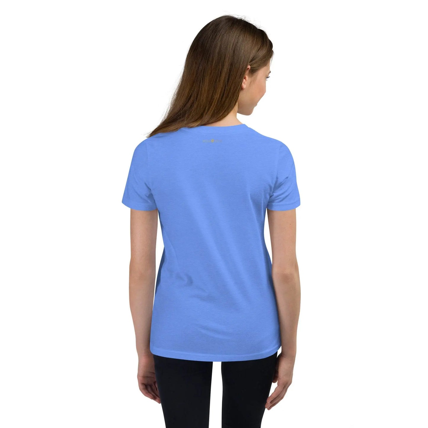Youth Short Sleeve Blue T-Shirt - IVORYNN