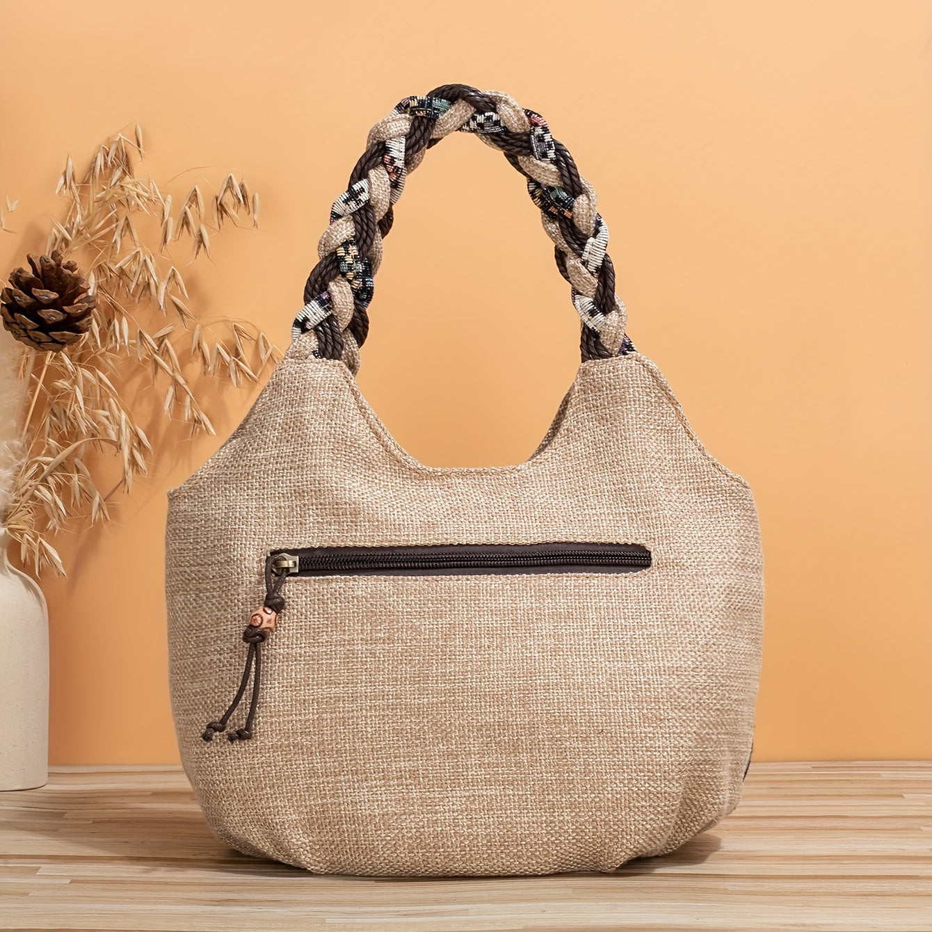 Vintage Floral Embroidered Bohemian Handbag