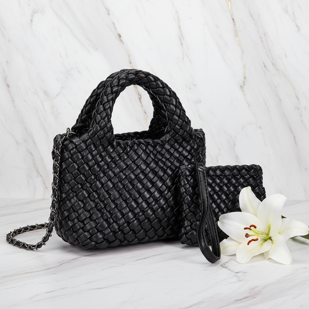 Angled View with Flower