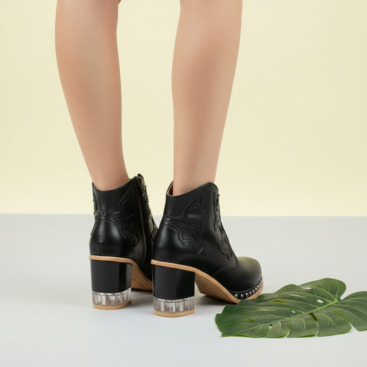 Back view - boots worn