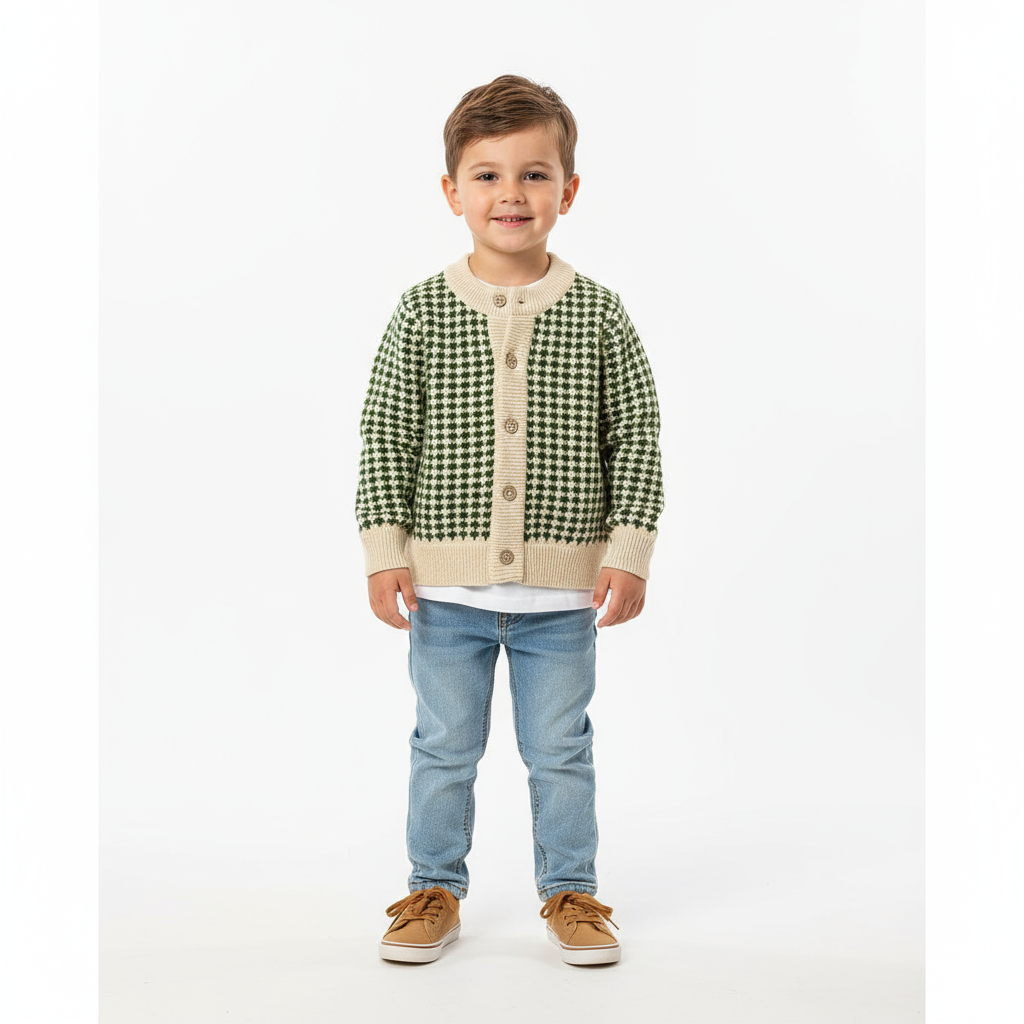Boy front view
