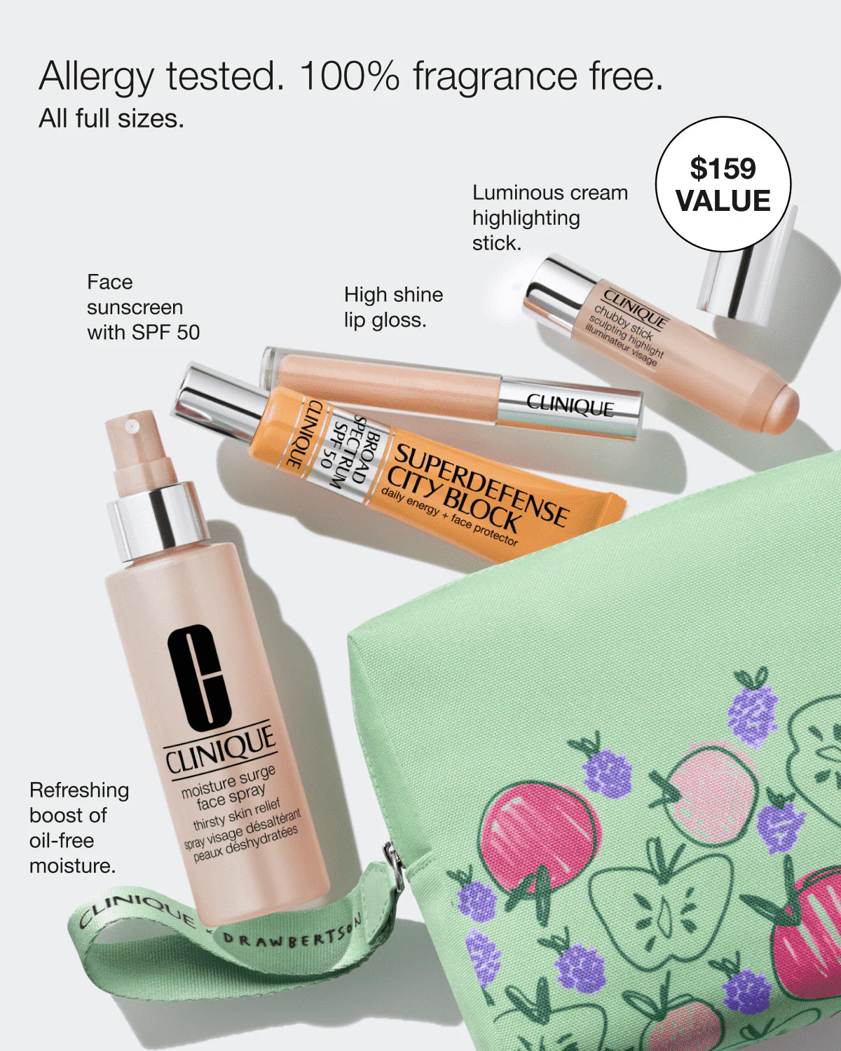 Sunny Day Skincare & Makeup Set for Summer Radiance