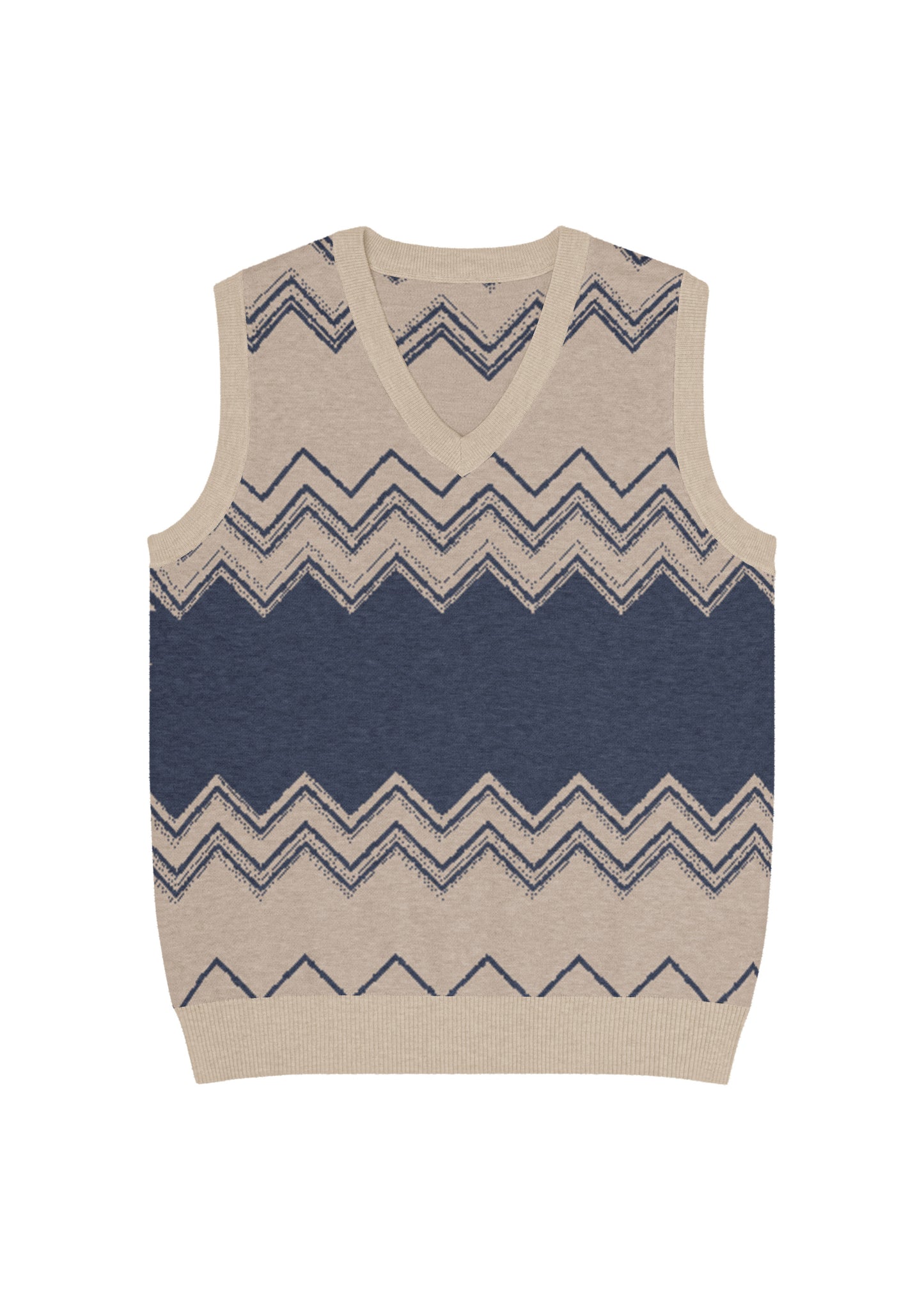 Classic Vintage V-neck Men Knitted vest