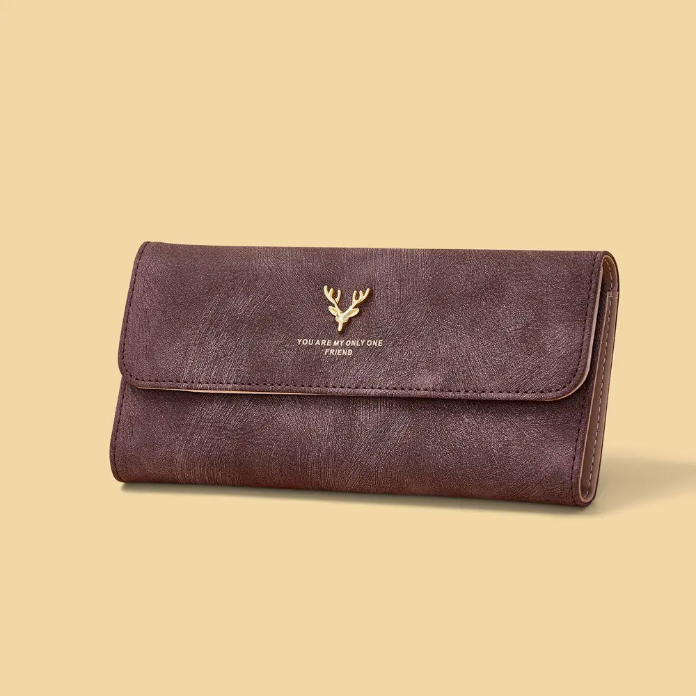 Girly Luxury Trifold Leather Wallet