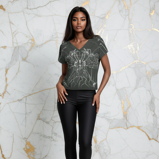 Front View with Black Leggings